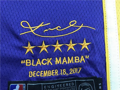 Kobe Bryant #24 Purple Los Angeles Lakers Jersey
