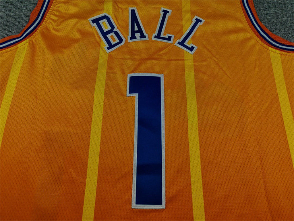 Custom Orange Charlotte Hornets Jersey