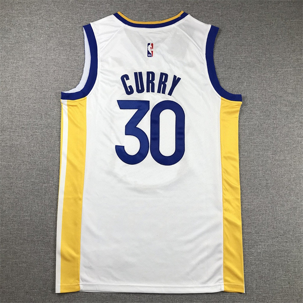 Custom White Golden State Warriors Jersey