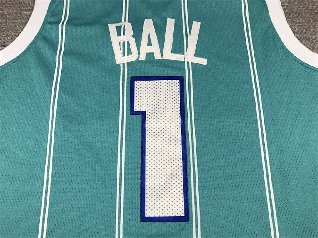 Custom Cyan Charlotte Hornets Jersey