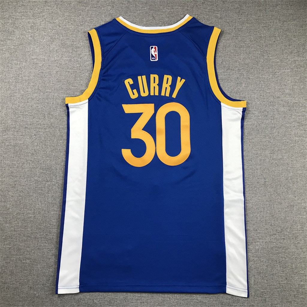 Custom Blue Golden State Warriors Jersey