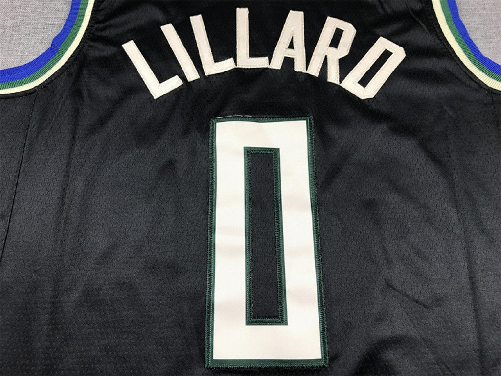 Custom Black Milwaukee Bucks Jersey