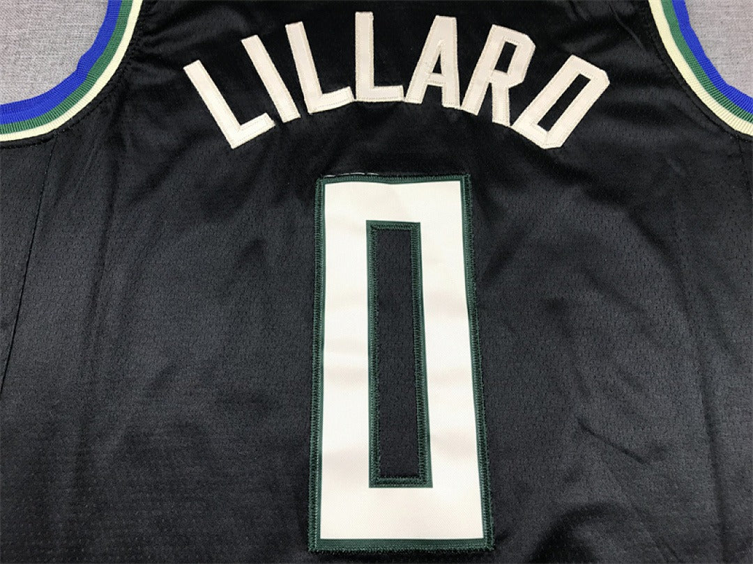 Custom Black Milwaukee Bucks Jersey
