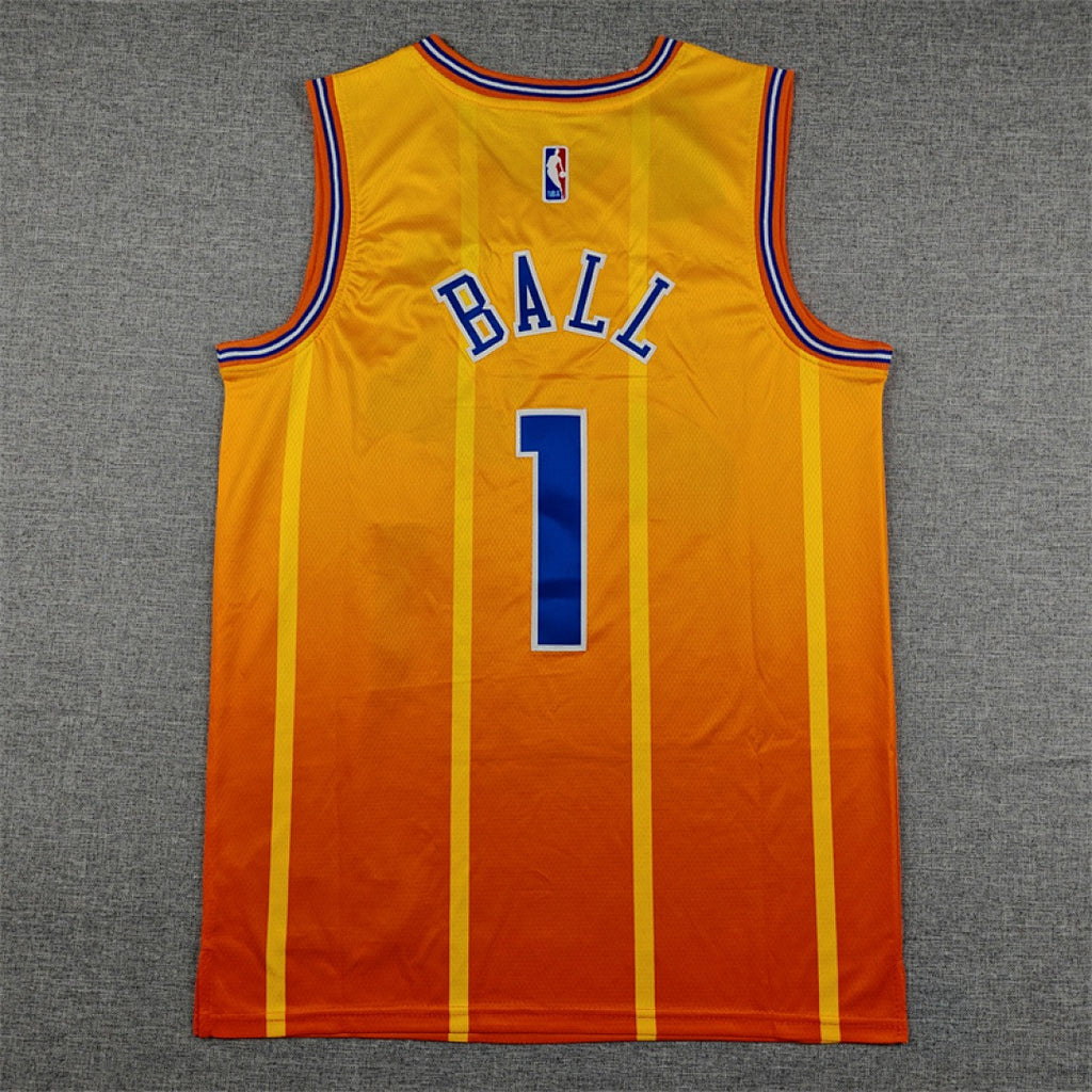 Custom Orange Charlotte Hornets Jersey