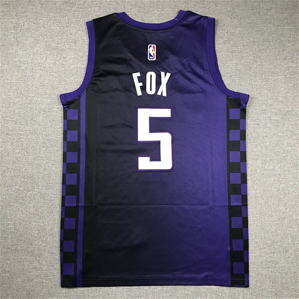 Custom Purple Sacramento Kings Jersey