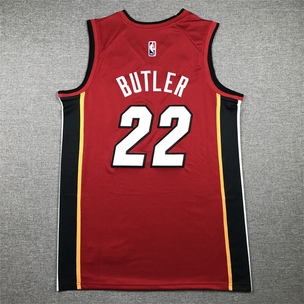 Custom Red Miami Heat Jersey