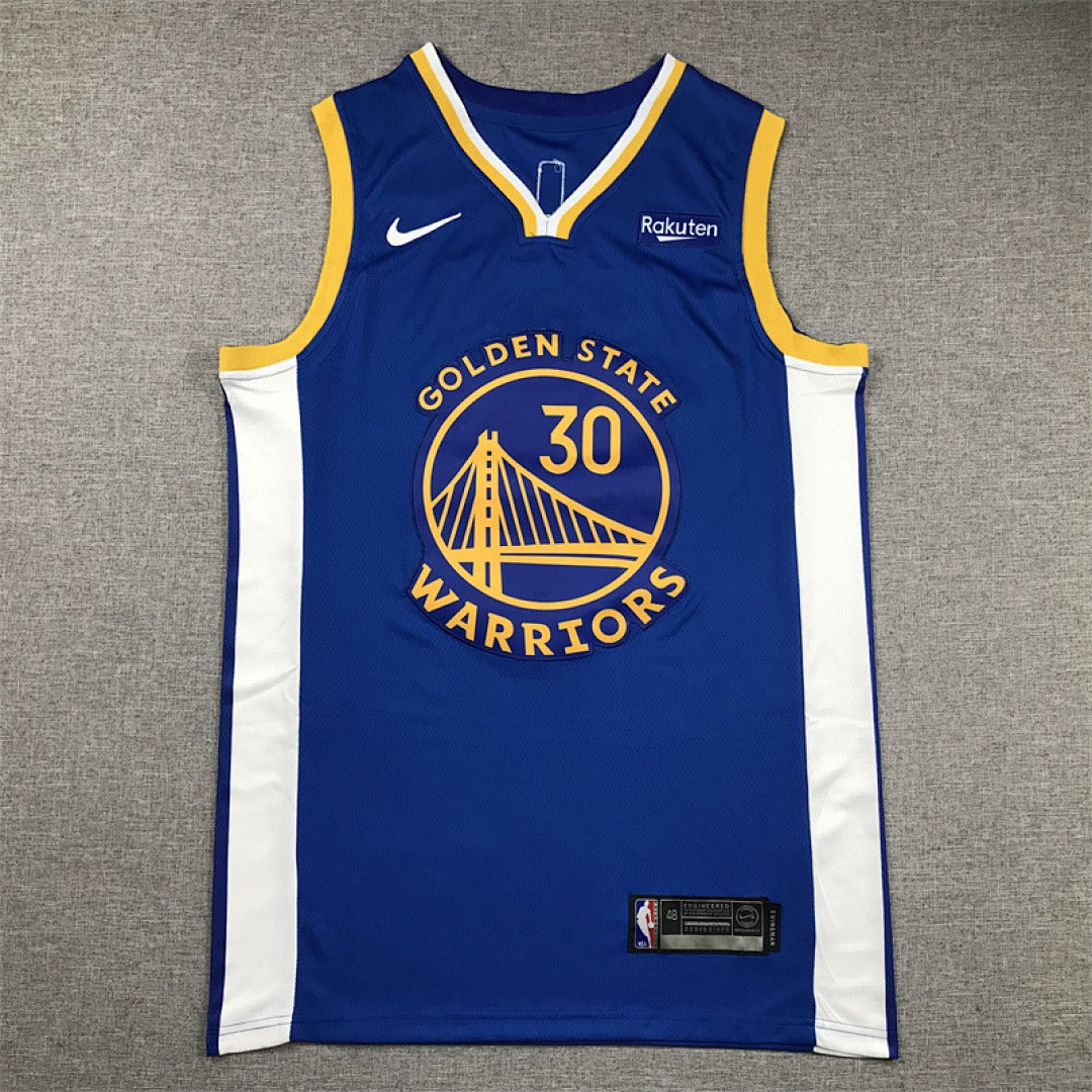 Custom Blue Golden State Warriors Jersey