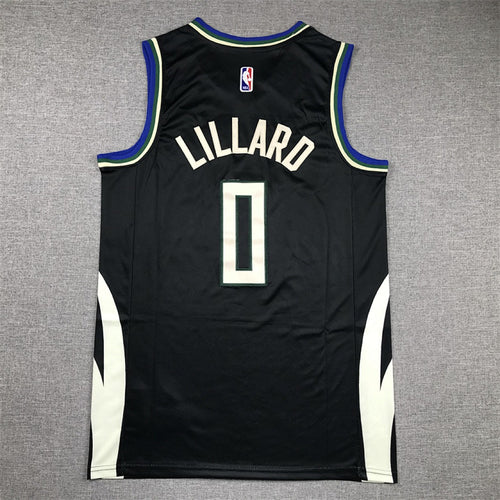 Custom Black Milwaukee Bucks Jersey