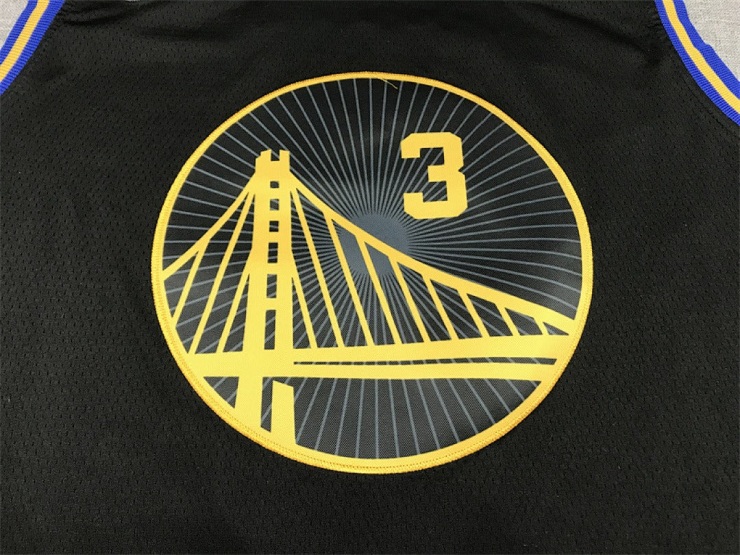 Custom Black Golden State Warriors Jersey