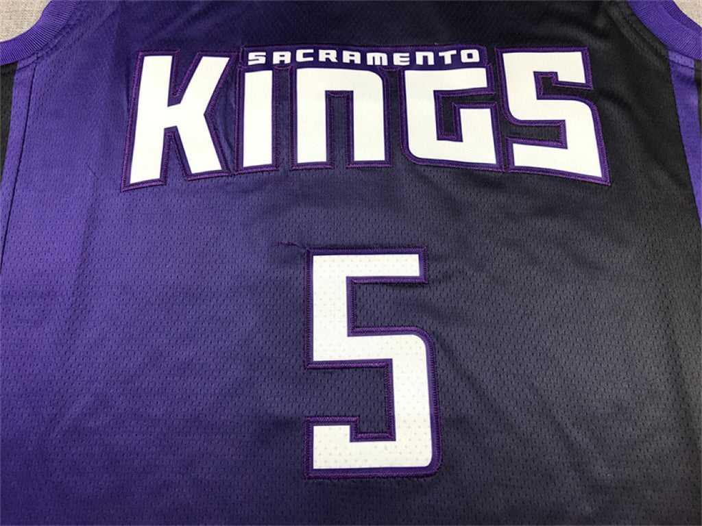 Custom Purple Sacramento Kings Jersey