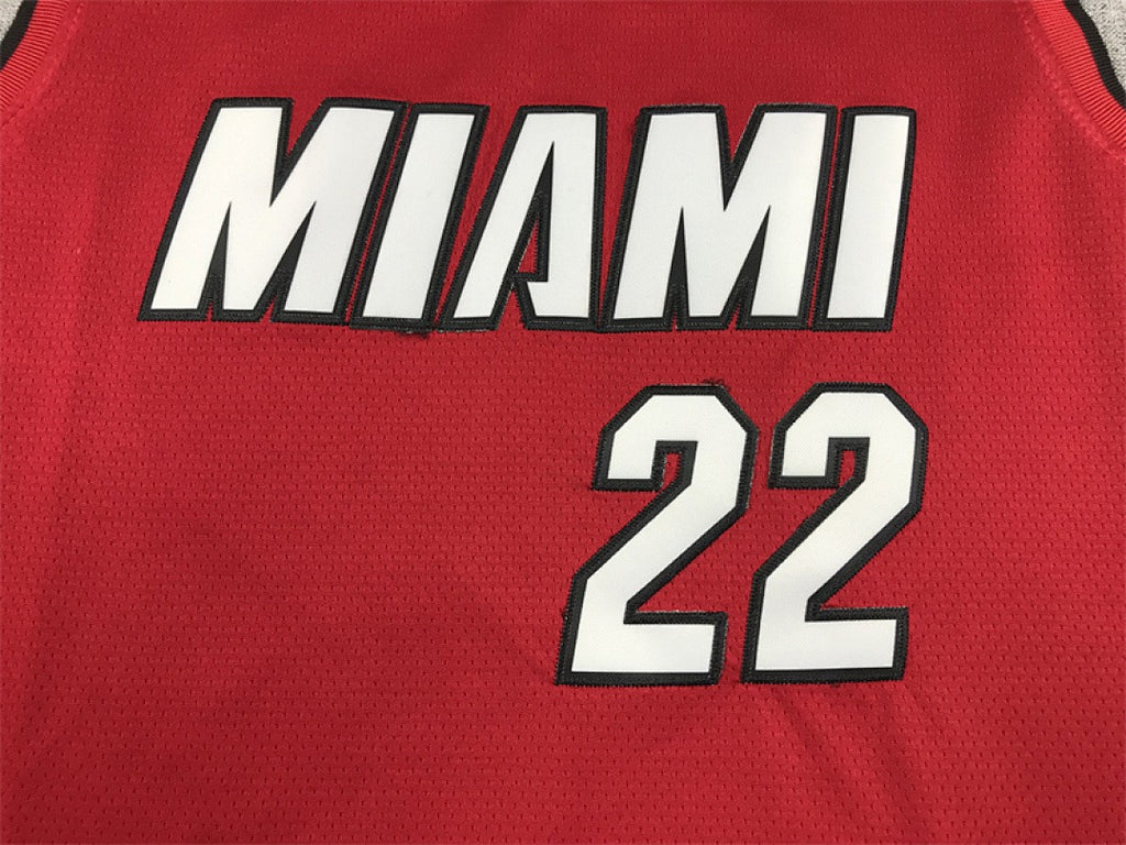 Custom Red Miami Heat Jersey