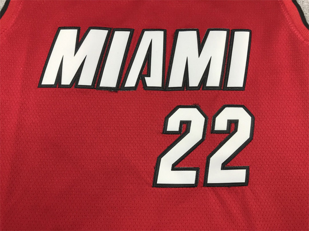 Custom Red Miami Heat Jersey