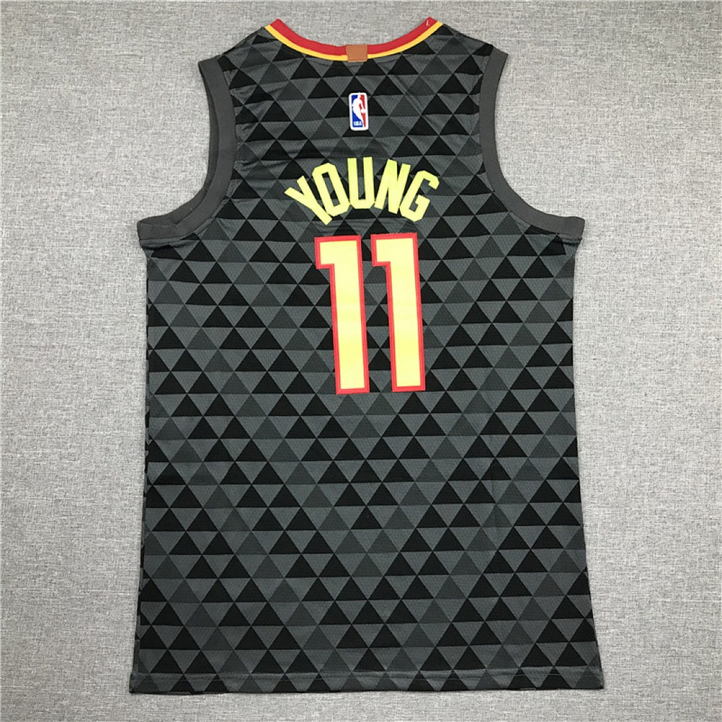 Custom Black Atlanta Hawks Jersey