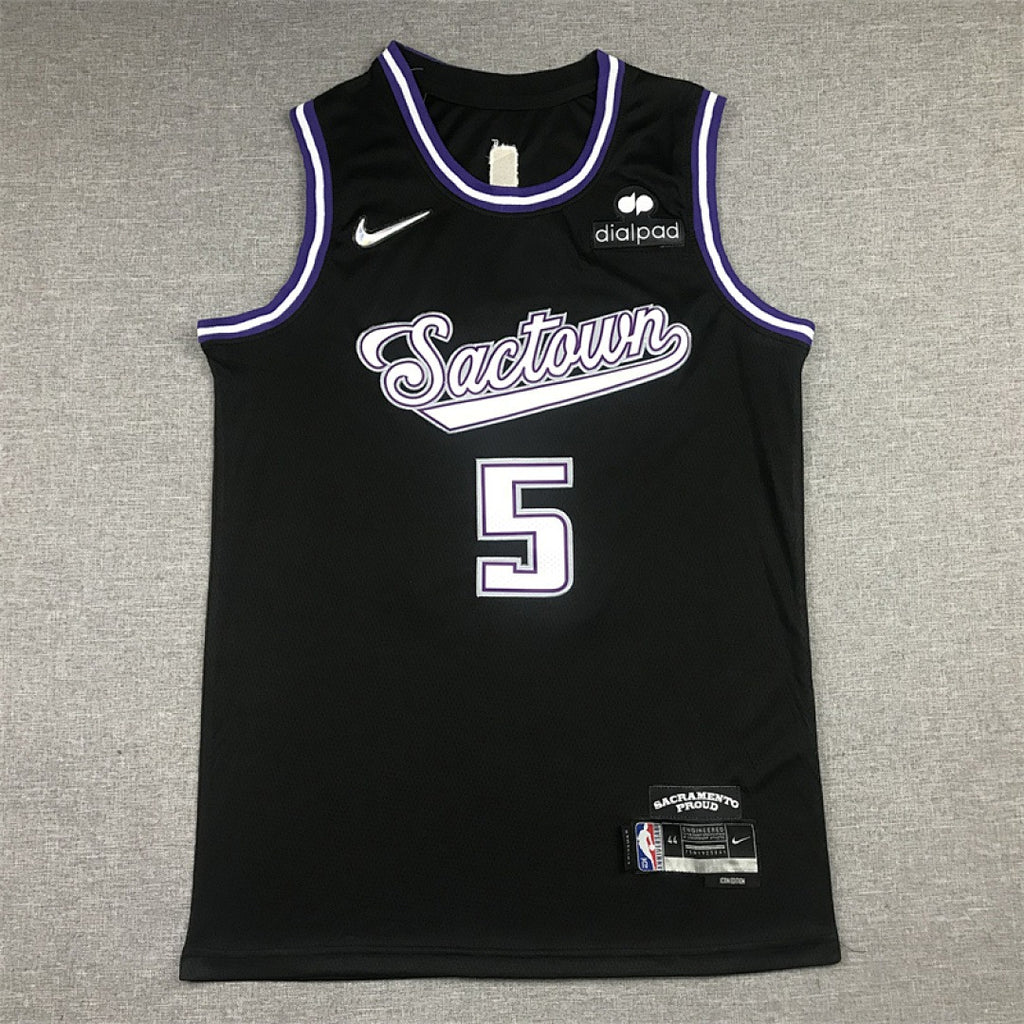 Custom Black Sacramento Kings NBA Jersey
