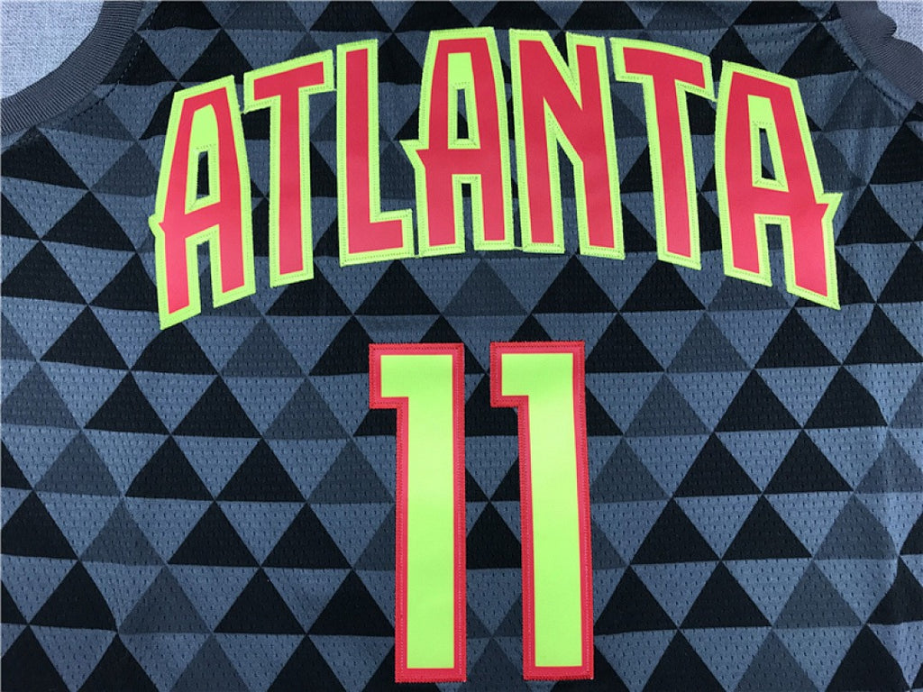 Custom Black Atlanta Hawks Jersey