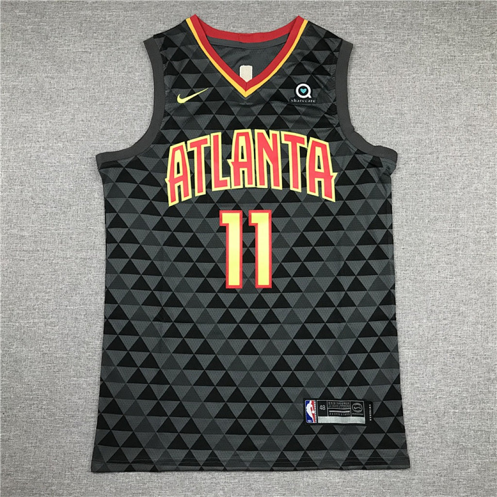Custom Black Atlanta Hawks Jersey