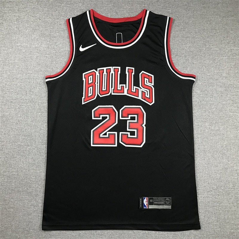 Custom Black Chicago Bulls Jersey
